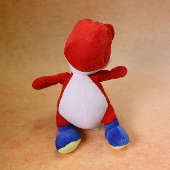 Nintendo Super Mario Red Yoshi 14" Stuffed Toy Plush Size Medium - Picture 1 of 11